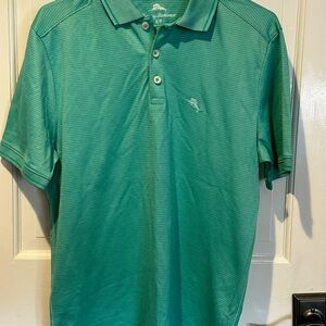 Tommy Bahama Teal Polo Shirt for Men